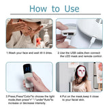 LED Light Therapy Facial Mask 🎁 Upgraded version #1